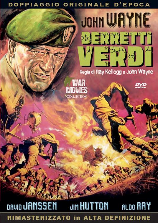 Berretti verdi  (DVD) di Ray Kellogg,John Wayne - DVD