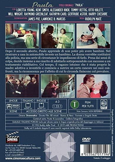 Paula (DVD) di Rudolph Matè - DVD - 2
