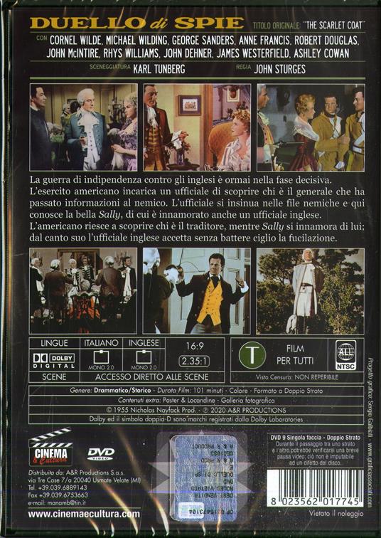 Duello di spie (DVD) di John Sturges - DVD - 2