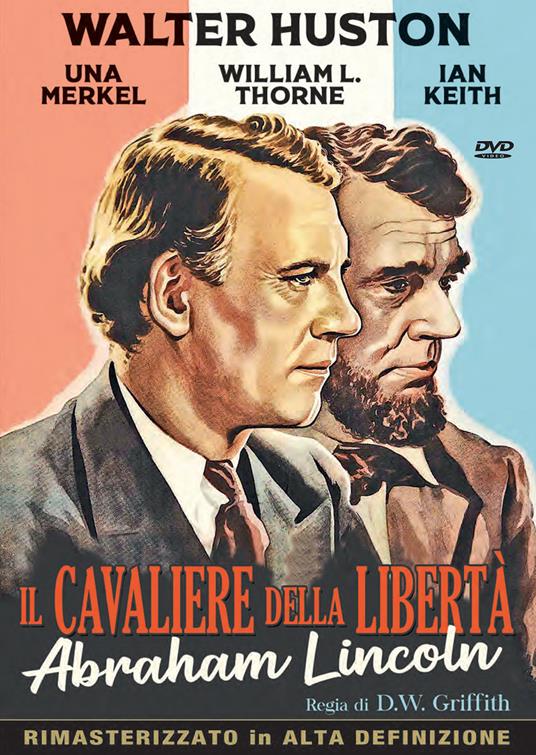 Il cavaliere della libertà (DVD) di D. W. Griffith - DVD