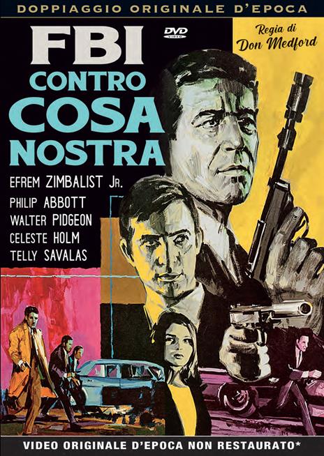 FBI contro Cosa Nostra (DVD) di Don Medford - DVD