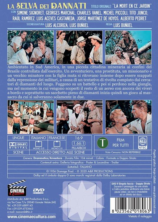 La selva dei dannati (DVD) di Luis Buñuel - DVD - 2