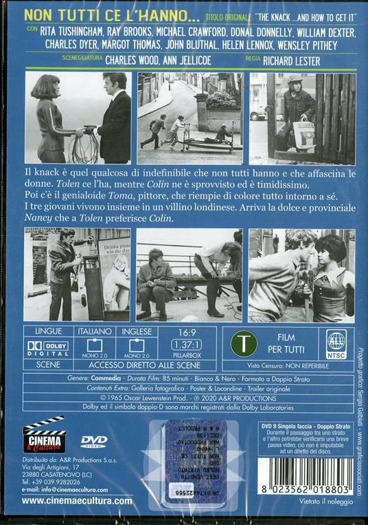 Non tutti ce l'hanno (DVD) di Richard Lester - DVD - 2