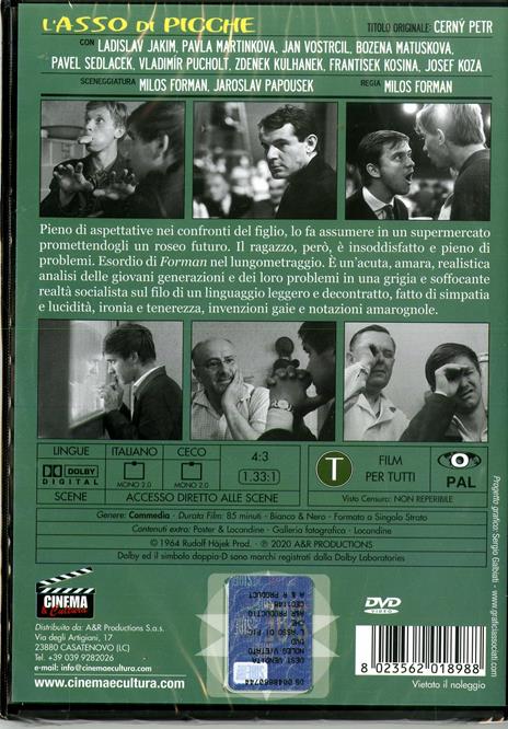 L' asso di picche (DVD) di Milos Forman - DVD - 2