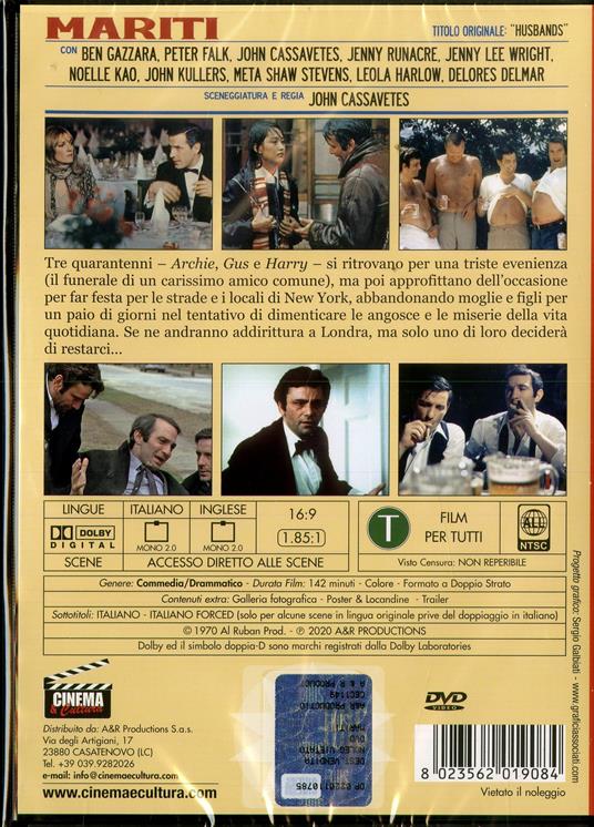Mariti (DVD) di John Cassavetes - DVD - 2