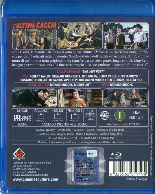 L' ultima caccia (Blu-ray) di Richard Brooks - Blu-ray - 2