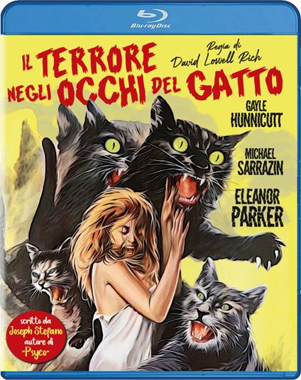 Il terrore negli occhi del gatto (Blu-ray) di David Lowell Rich - Blu-ray