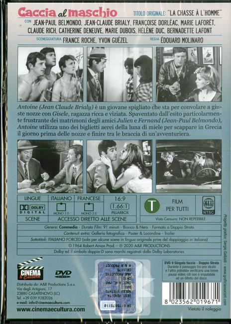 Caccia al maschio (DVD) di Edouard Molinaro - DVD - 2