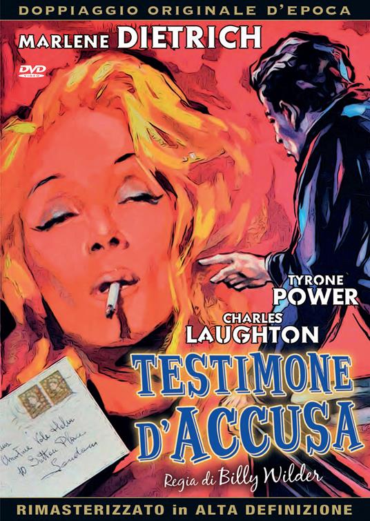 Testimone d'accusa (DVD) di Billy Wilder - DVD