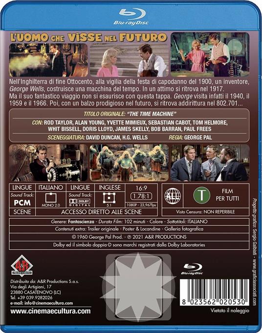 L' uomo che visse nel futuro (Blu-ray) di George Pal - Blu-ray - 2