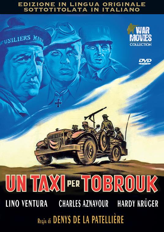Un taxi per Tobrouk (DVD) di Denys de La Patelliere - DVD