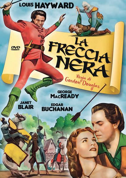 La freccia nera (DVD) di Gordon Douglas - DVD