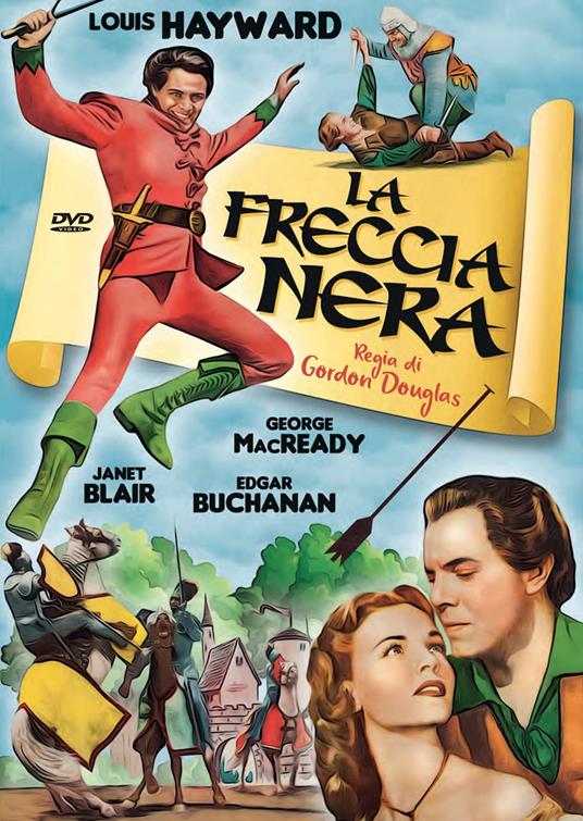 La freccia nera (DVD) di Gordon Douglas - DVD