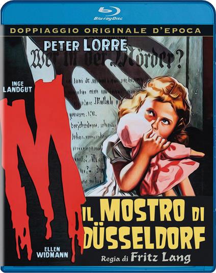 M il mostro di Dusseldorf + M (remake 1951) (2 Blu-ray) di Fritz Lang - Blu-ray