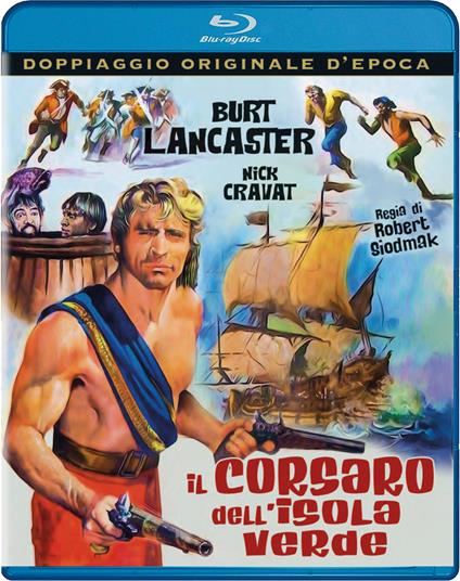 Il corsaro dell'isola verde (Blu-ray) di Robert Siodmak - Blu-ray