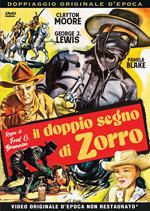 Il doppio segno di Zorro (DVD)