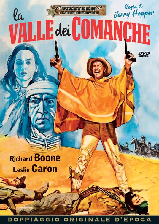 La valle dei Comanche (DVD) di Jerry Hopper - DVD