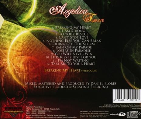 Thrive - CD Audio di Angelica - 2