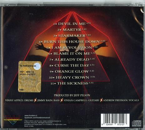 Heavy Crown - CD Audio di Last in Line - 2