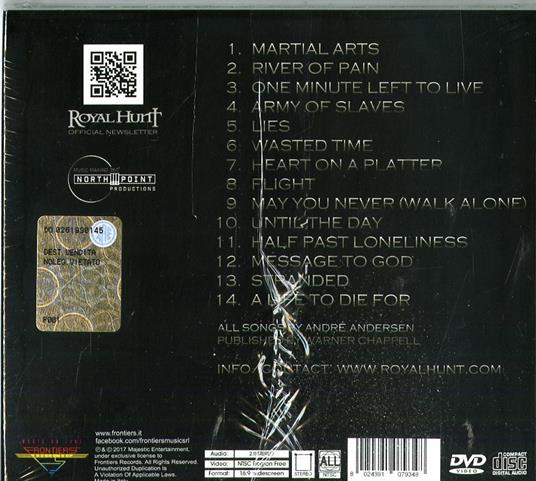 2016 - CD Audio + DVD di Royal Hunt - 2