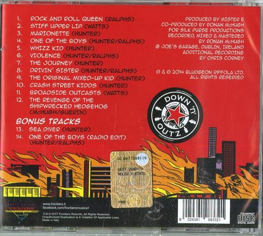 The Further Live Adventures of - CD Audio di Down 'n Outz - 2