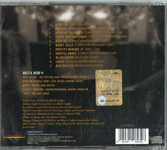 Delta Deep - CD Audio di Delta Deep - 2