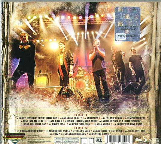 Live from Milan - CD Audio + Blu-Ray Audio di Mr. Big - 2