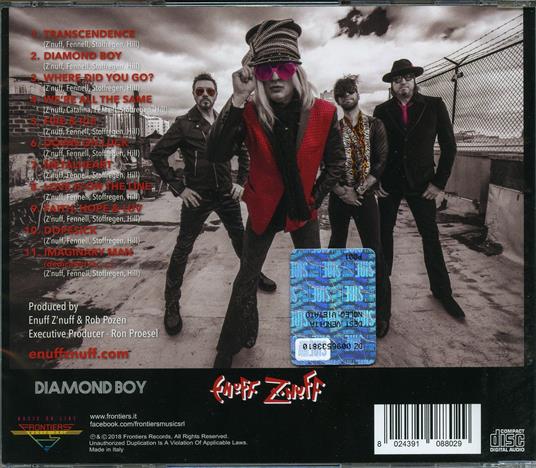 Diamond Boy - CD Audio di Enuff Z'Nuff - 2