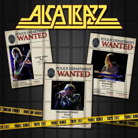 Parole Denied. Tokyo 2017 - CD Audio + DVD di Alcatrazz