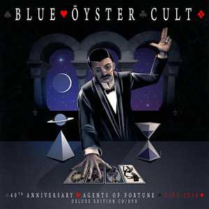 CD Agents of Fortune - Live 2016 (40th Anniversary Edition) Blue Öyster Cult