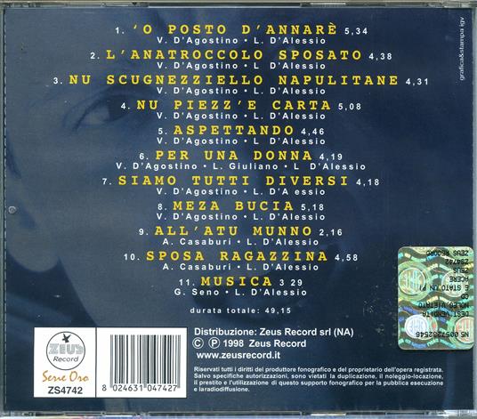 E' Stato Un Piacere - CD Audio di Gigi D'Alessio - 2