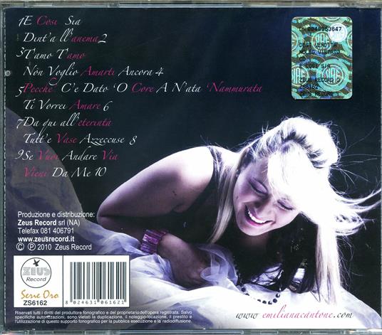 .e Così Sia - CD Audio di Emiliana Cantone - 2