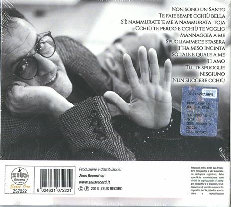 Non sono un santo - CD Audio di Tommy Riccio - 2