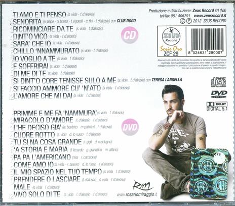 Fortemente - CD Audio + DVD di Rosario Miraggio - 2