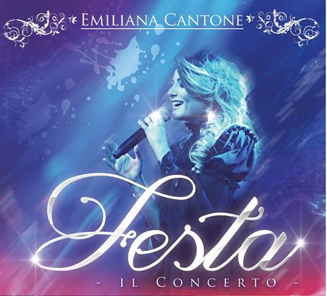 Festa il concerto ( + Poster) - CD Audio + DVD di Emiliana Cantone
