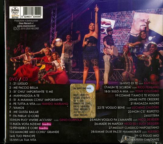 Indelebile (+Poster) - CD Audio + DVD di Nancy - 2