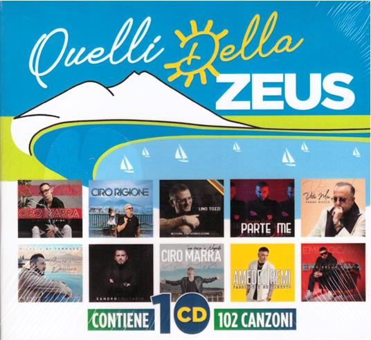 Quelli Della Zeus (Box 10 Cd) - CD Audio
