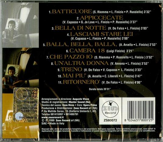 La Storia Parte 7 Eccentrico - CD Audio di Gigi Finizio - 2
