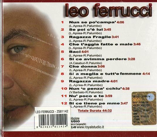 Canzoni D'autore - CD Audio di Leo Ferrucci - 2