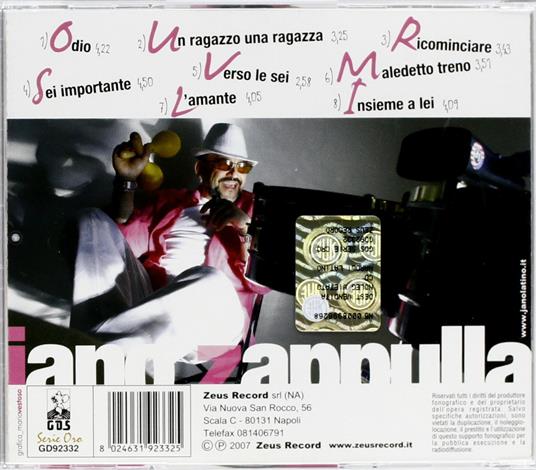 Napoli Latino - CD Audio di Jano Zappulla - 2
