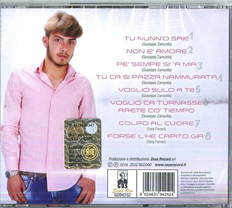 Ricomincio da qui - CD Audio di Jhosef - 2