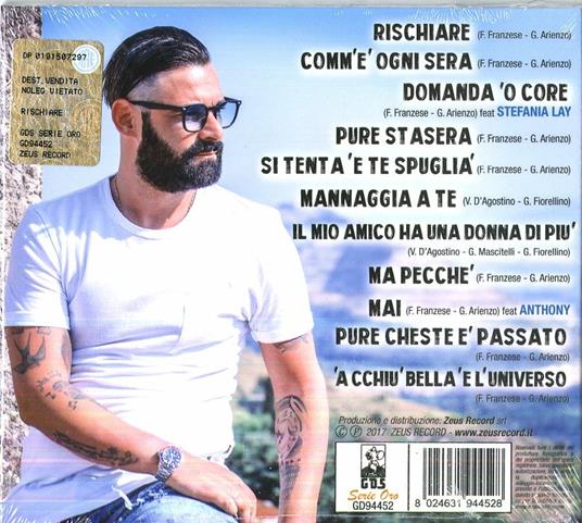 Rischiare - CD Audio di Tommy Parisi - 2