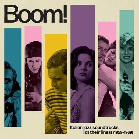 Boom! Italian Jazz Soundtracks at Their Finest 1959-1969 - Vinile LP