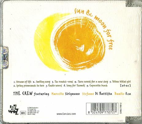 Sun & Moon for Free - CD Audio di Crew - 2