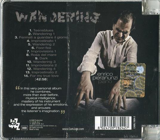 Wandering - CD Audio di Enrico Pieranunzi - 2