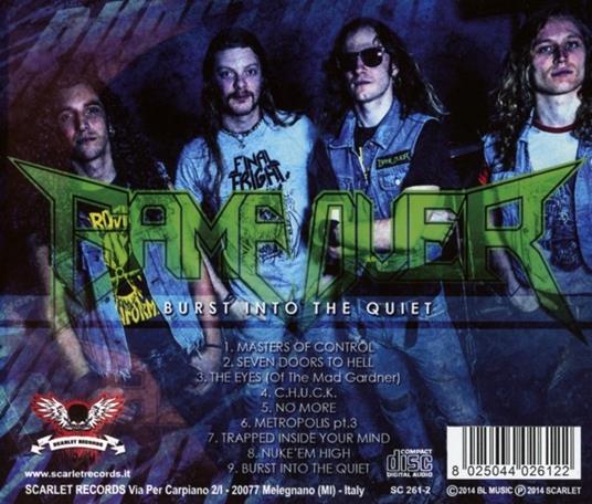 Burst Into the Quiet - CD Audio di Game Over - 2