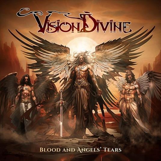 Blood And Angels' Tears (Marbled Red) - Vinile LP di Vision Divine