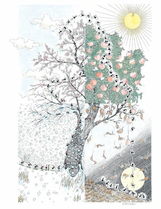 Puzzle Formiche 1080 pezzi. 4 stagioni