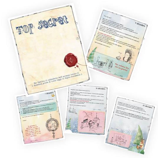 DS: CALENDARIO AVVENTO Diseg nata blu - 4