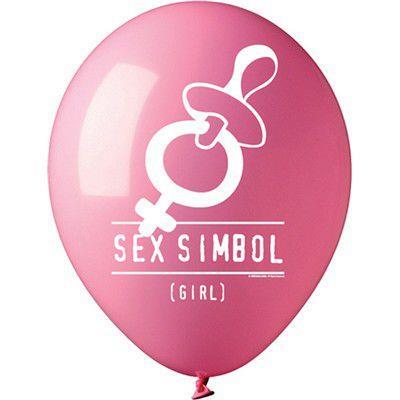 Pallone Stamp. Cm. 32 Babygirl pezzi14